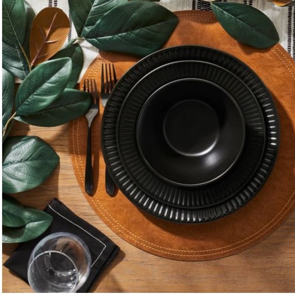 - Threshold™ 4pk Beverage Napkins Black - Picture 3 of 5